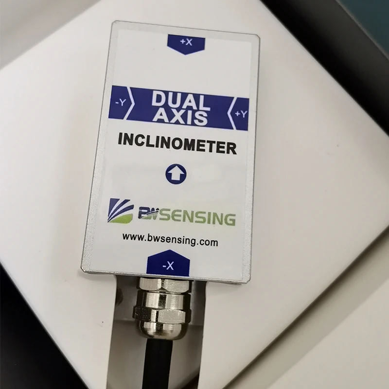 BWN420 Dual Axis Inclinometer Dual-Axis Tilt Angle Sensor with Accuracy 0.02 Resolution 0.001 Degree 0-5V 0-10V RS232 Output