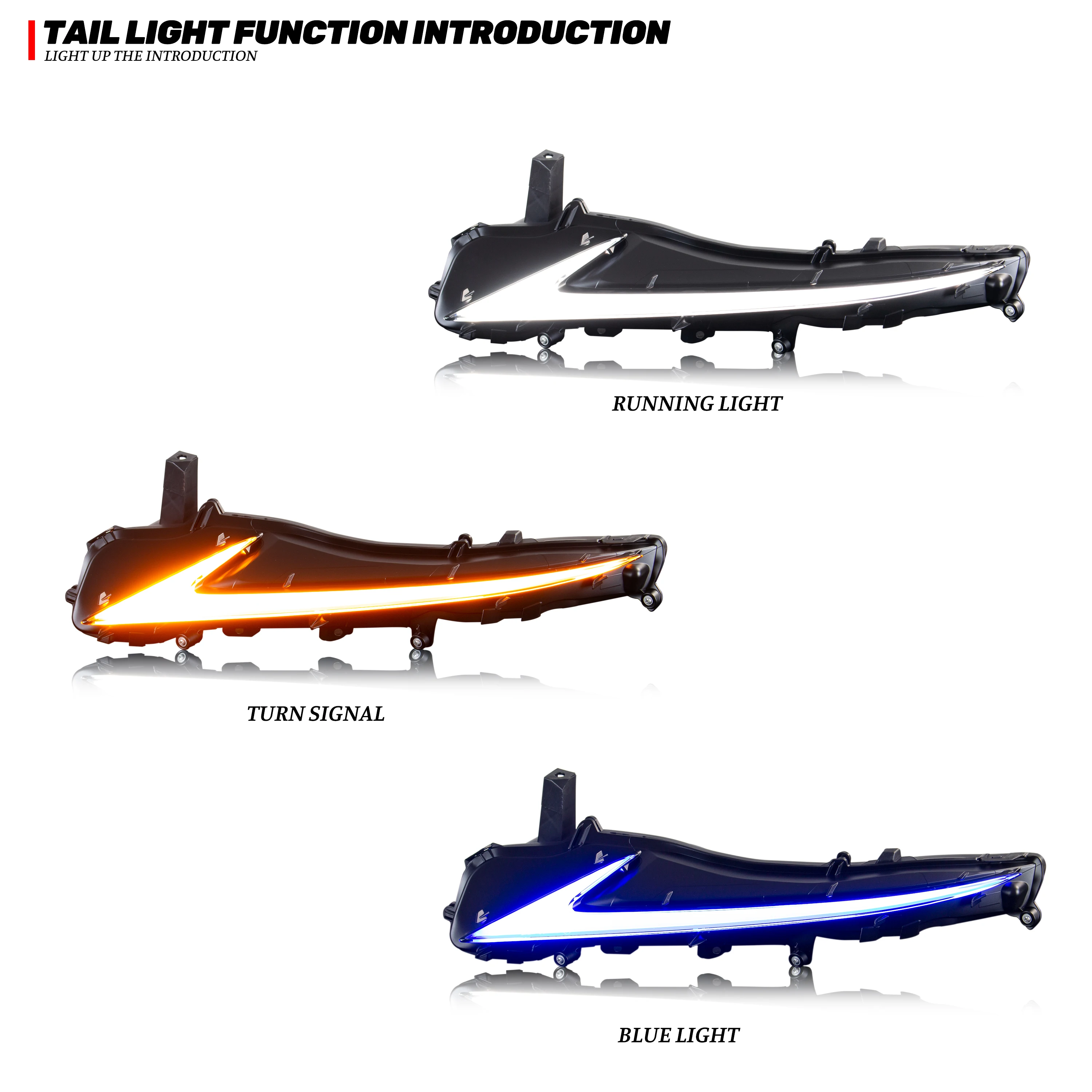 LED Daytime Running Light Kit for Lexus IS250 IS350 IS200t IS300 ISF 2014 2015 2016 Dynamic Animation Sequential Turn Signal DRL