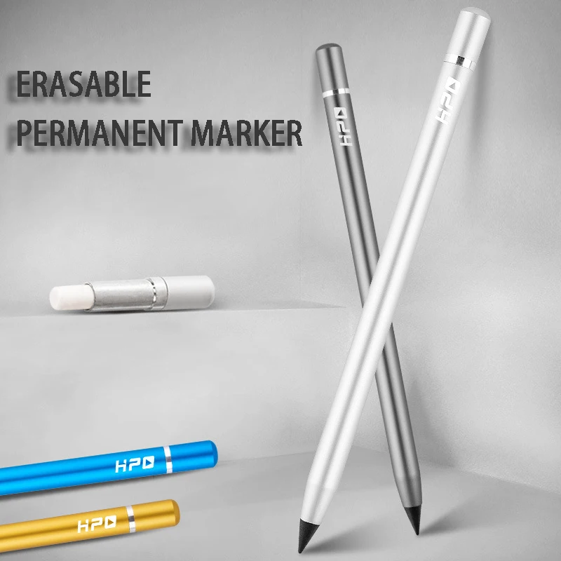 

Eternal Erasable Aluminum Pencil for Sketching, Student Calligraphy & Graduation Gift Art Supplies