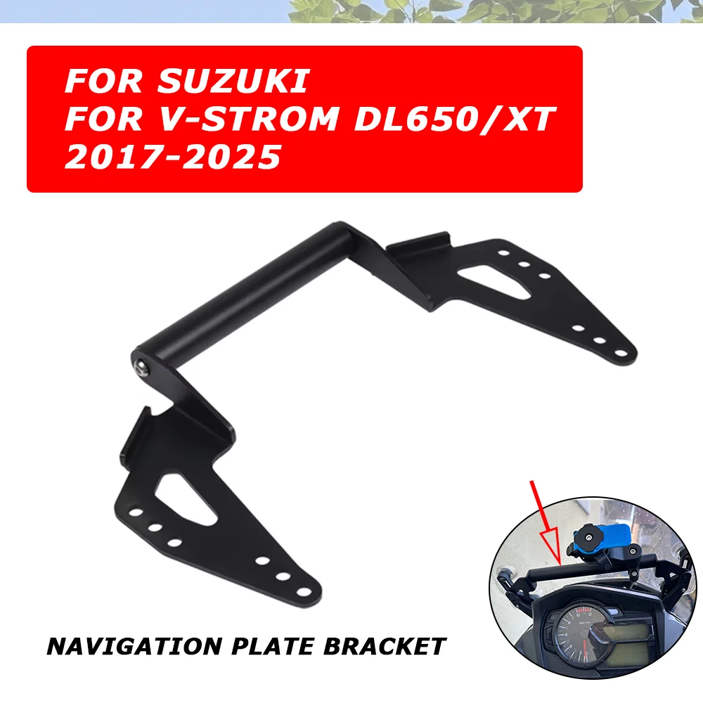 For Suzuki V-Strom DL650 VStrom 650 XT DL 650 Motorcycle Accessories GPS Navigation Bracket Holder Mobile Phone Support Mount