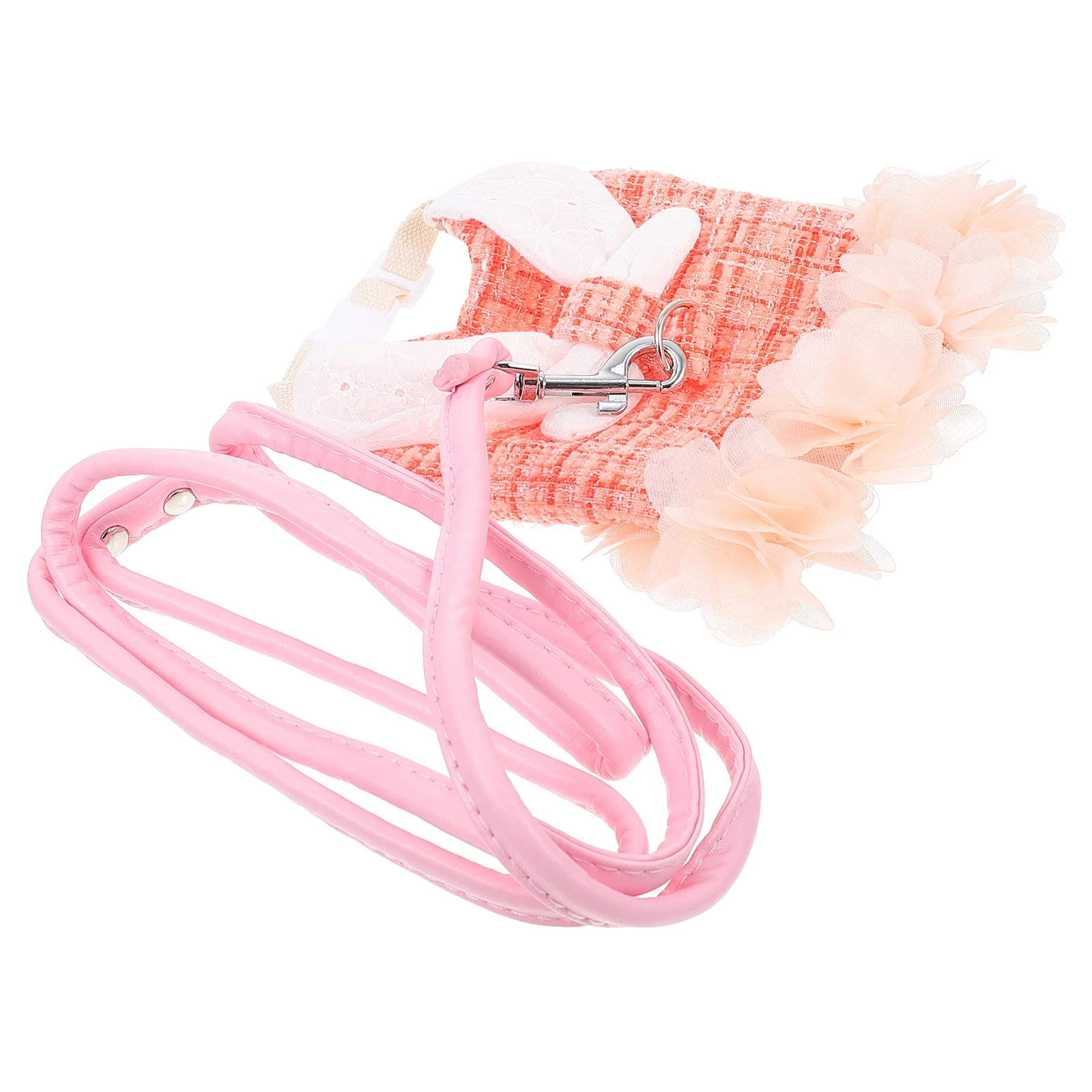 

Pet Rabbit Clothes s Cotton Harness Leash Dress Sleeveless Outdoor Party Decorative Bunny Vest Comfortable Breathable Pet