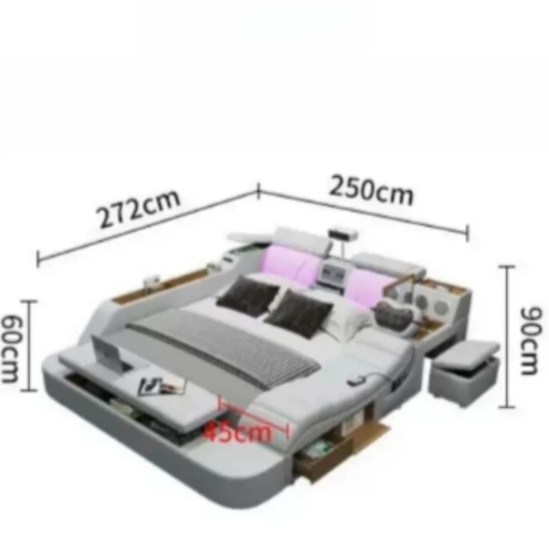 Floor Daybed Beds Clearance Storage Canopy Italian Beds Invisible Tatami Futuristic Camas De Dormitorio Furniture Bedroom Sets
