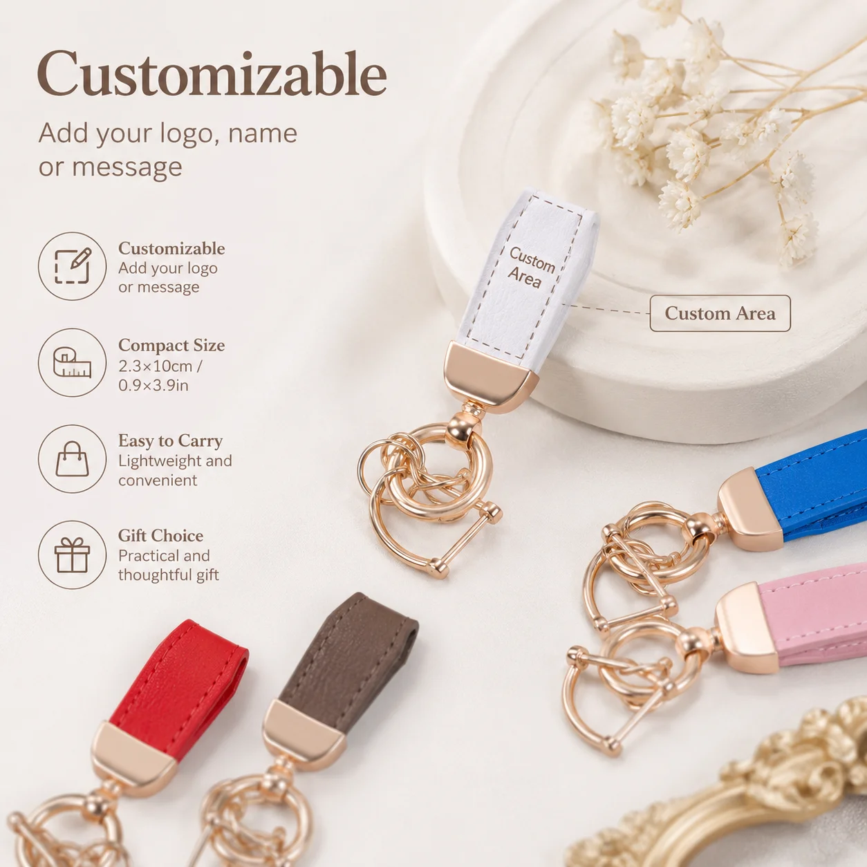 Персонализированный кожаный бр – обзор и цена Initial Ring Custom