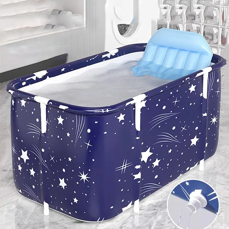 

Adults Baby Big Bathtubs Foldable Portable Slip Foot Bath Adults Bathtub Foldable Bathroom Baignoire Pliante House Accessories