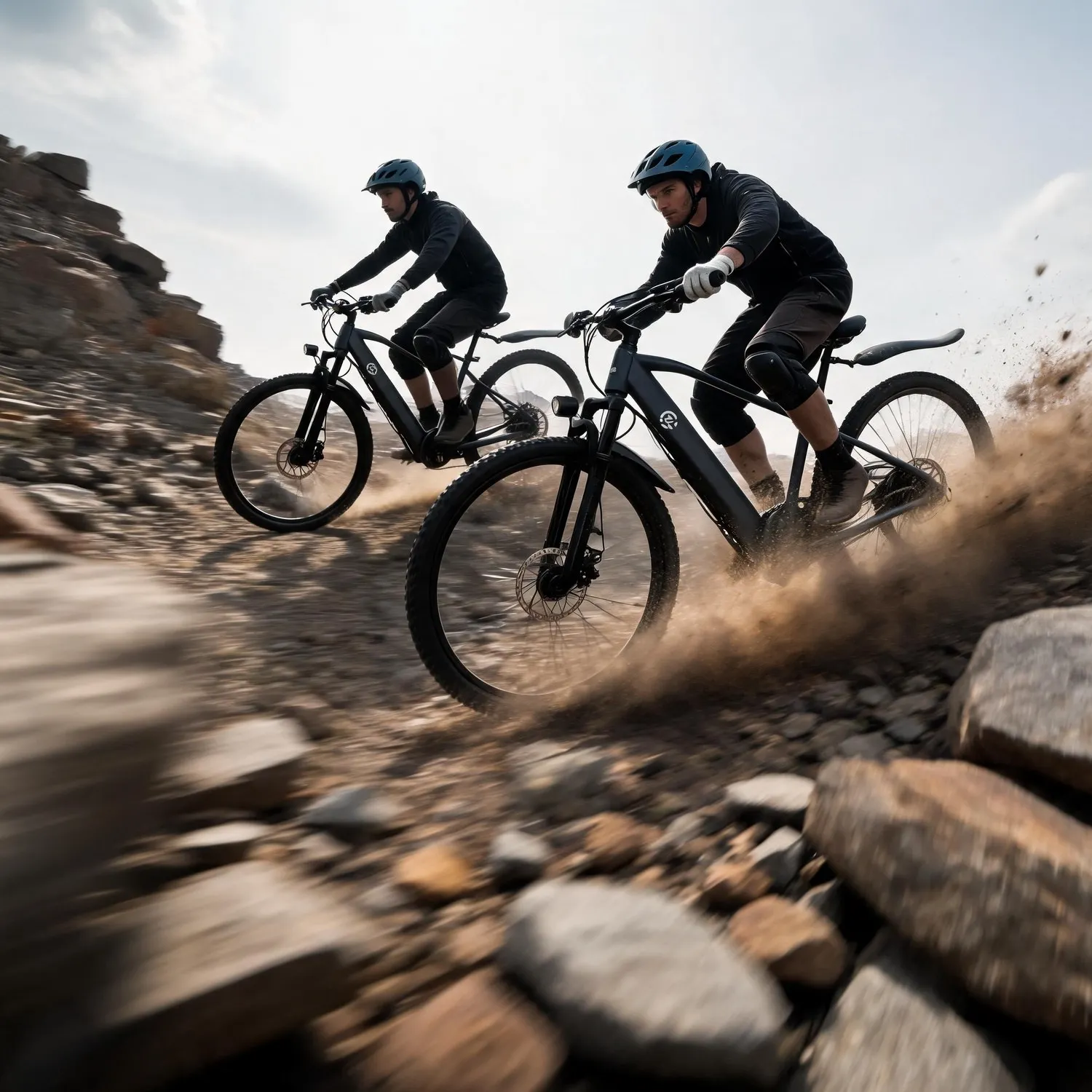 All Terrain Exploration 26 Inch Off Road Cross-Country Bike 500W Brushless Motor Max 70KM Long Range Top Speed 32km/h 30° Climbing Capacity Pedal Assist Mode 7-Speed Gear Dual Disc Brake, All Terrain Exploration US Warehouse Free Shipping