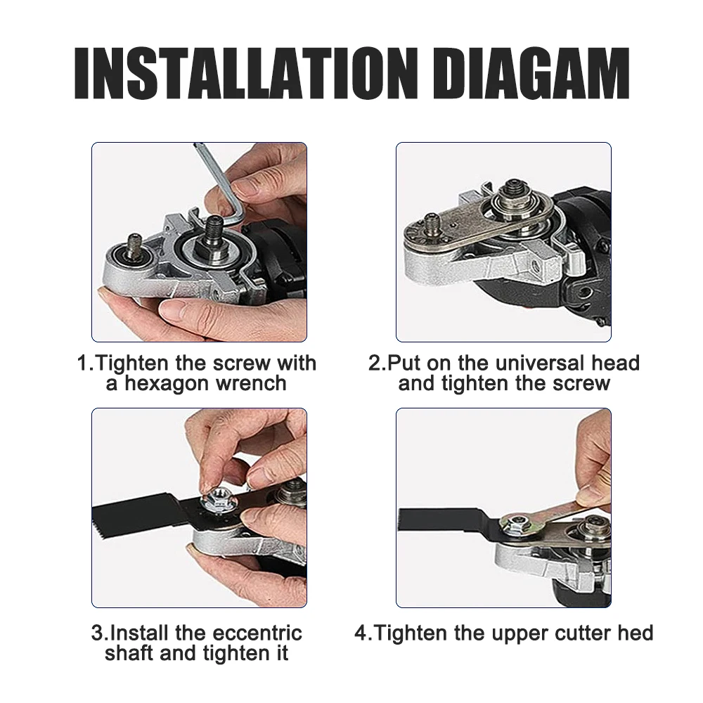 3Pcs Multifunctional wood cutting oscillating tool saw blade for refurbisher power tools woodworking DIY power tools