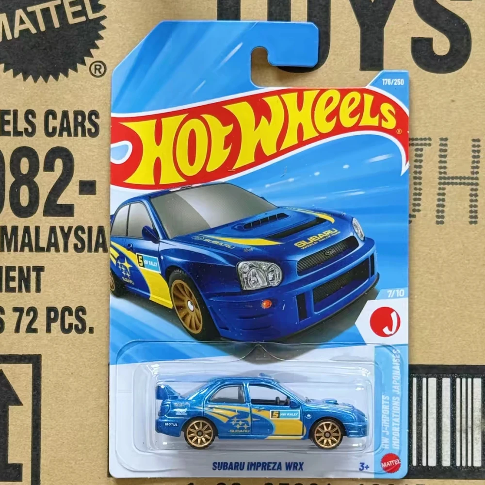 NEW Hot Wheels 1/64 Diecast Alloy Car SUBARU IMPREZA WRX 2026 HW J Imports Collectible Model Collection Birthday Gift Toys view 3