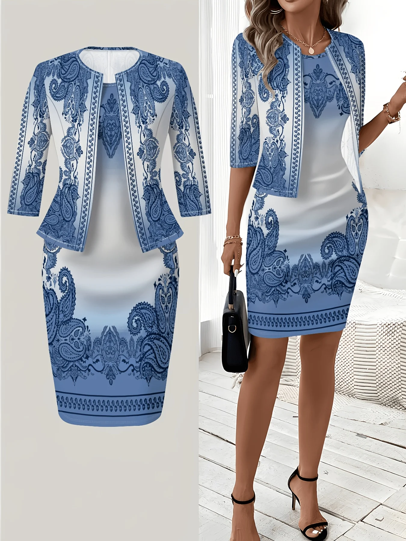 Printed design Casual Floral Dress for Women
