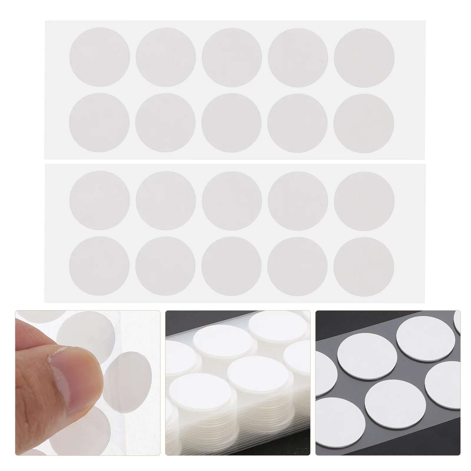 

Acrylic Dot Glue Stickers Double Sided Tape for Crafts Adhesive Dots Balloon White Paper Poster Hanging Strips