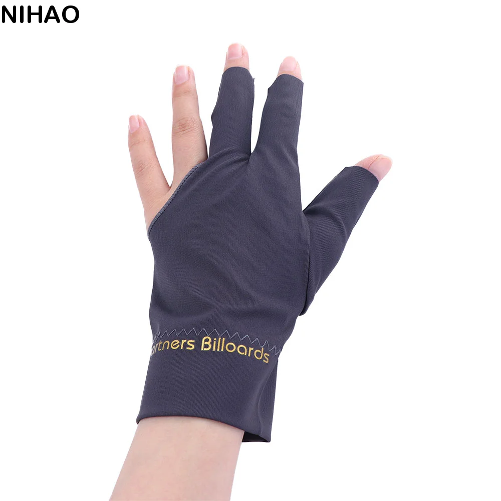 Glove Left Hand Non Slip Billiards Accessories Billiard Cue Gloves Separate-finger Glove Billiards Gloves three-fingered Glove