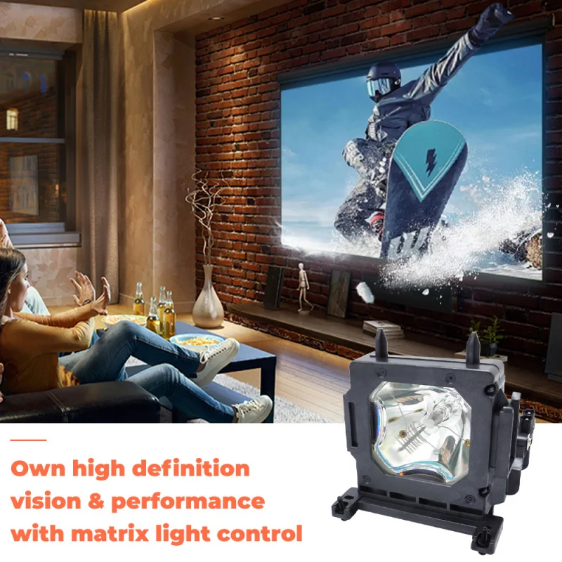 Inmoul LMP-H202 ใช้งานร่วมกับสําหรับ Sony VPL-HW30 VPL-HW30AES VPL-HW30ES VPL-HW40ES VPL-HW50ES HW55ES HW55ES-B VPL-VW95ES