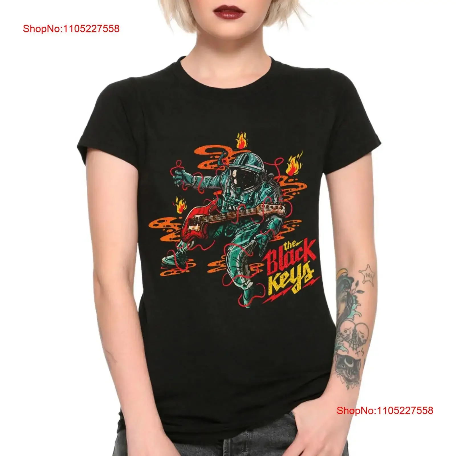 The Black Keys T Shirt 100 Cotton  All Sizes vintage Washed designer clothes Slightly Comfortable homme Breathable Stretched