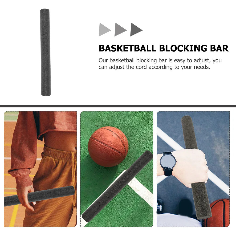 

2pcs Basketball Training Bar Cotton Blocking Rod 55cm Lightweight for Dribble Control Defense Practice Sport Equipment