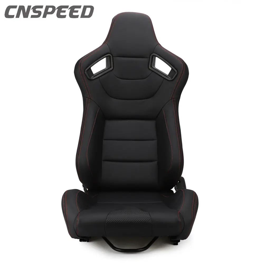 YFY car modified safety seat, universal monotonous double sliding adjustable racing game emulator customization