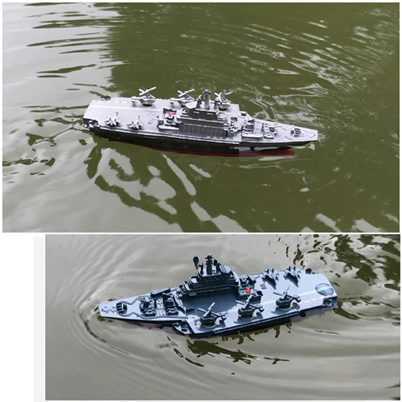 Rc Boats Bath Toys for Boys Children Gift Remote Control Ship Aircraft Carrier Frigate Speed Boats Kids 3 4 5 6 7 8 9 Years Old