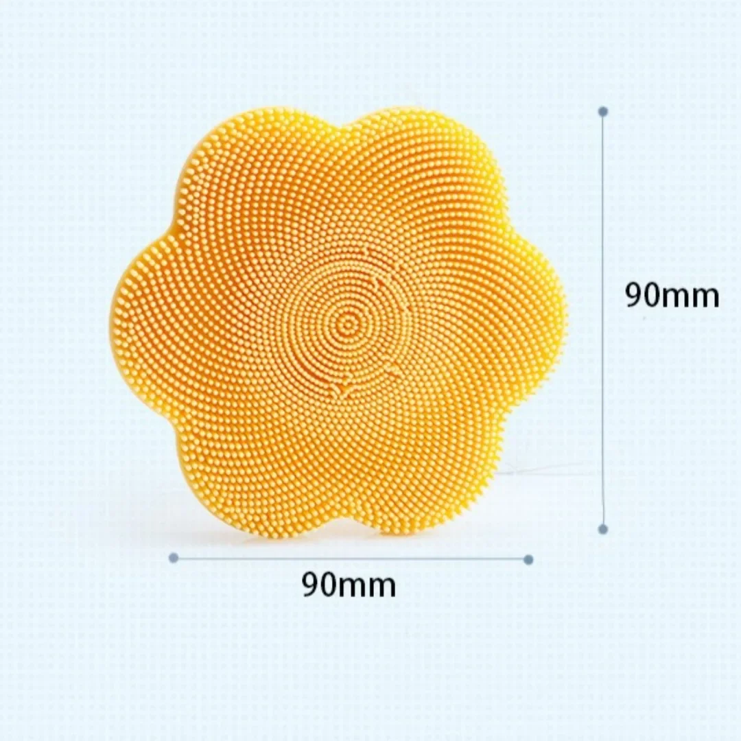 SPA Zachte siliconen gezichtsreinigingsborstel Scrubber Gezicht Diep schone Massage Gezichtsscrubborstel Gezichtsreiniger Gezichtsreinigingsborstels