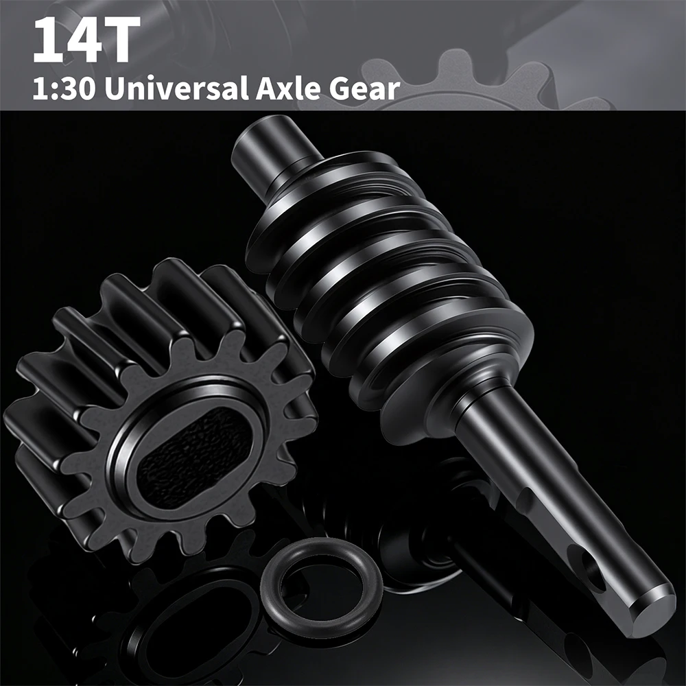 YEAHRUN 13T 14T 16T Chromium Steel Bridge Teeth for 1:30 Axial SCX30 RC Car Crawler Parts