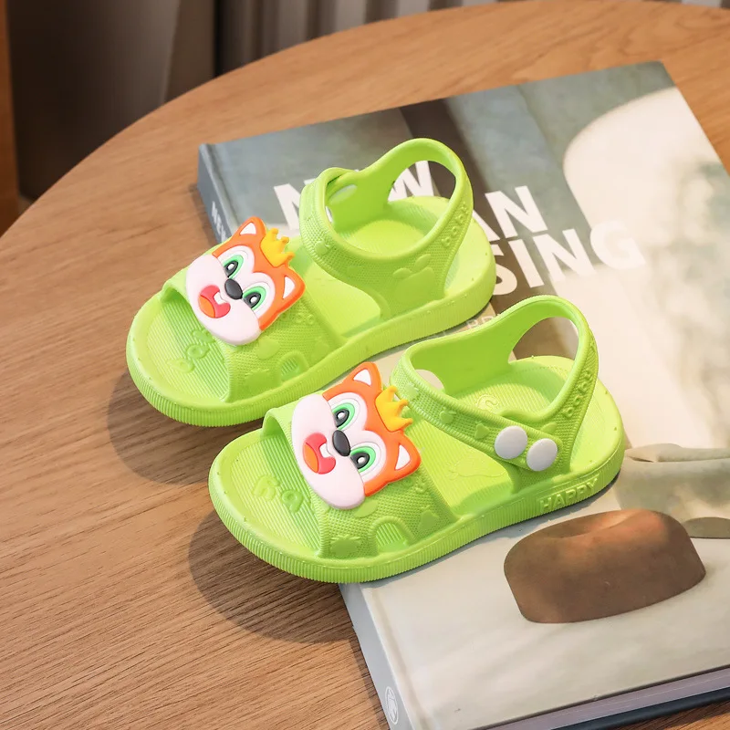Children\'s sandals baby girls shoes soft soled summer beach boys shoes 1-4 years old