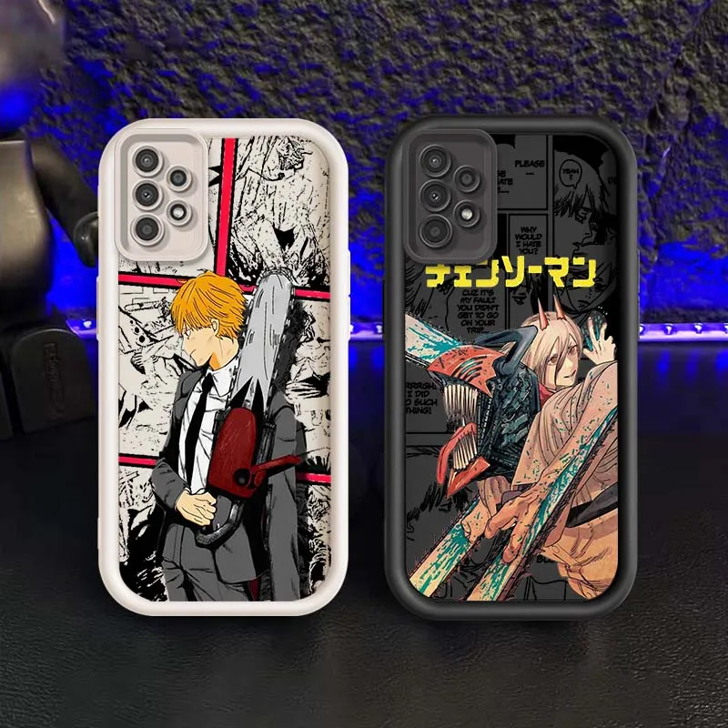 

Anime Chainsaw Man Art For Samsung A73 A72 A56 A55 A54 A53 A35 A32 A25 A23 A21s A14 A05 5G Eye Ladder