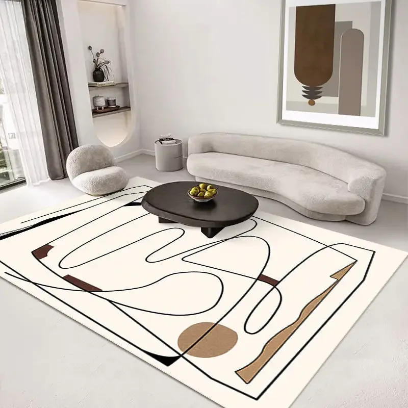 Area Rugs Nordic Style Carpet for Living Room Bedroom Bedside Rug Heterogonal Carpets Sofa Table Floor Mat Entryway Doormat