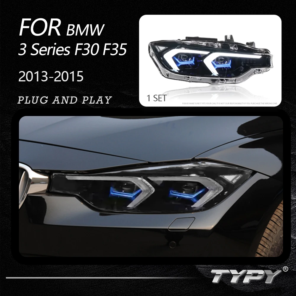 

TYPY Car Headlights For BMW 3 Series F30 F35 2013-2015 LED Car Lamps Daytime Running Lights Dynamic Car Accessories