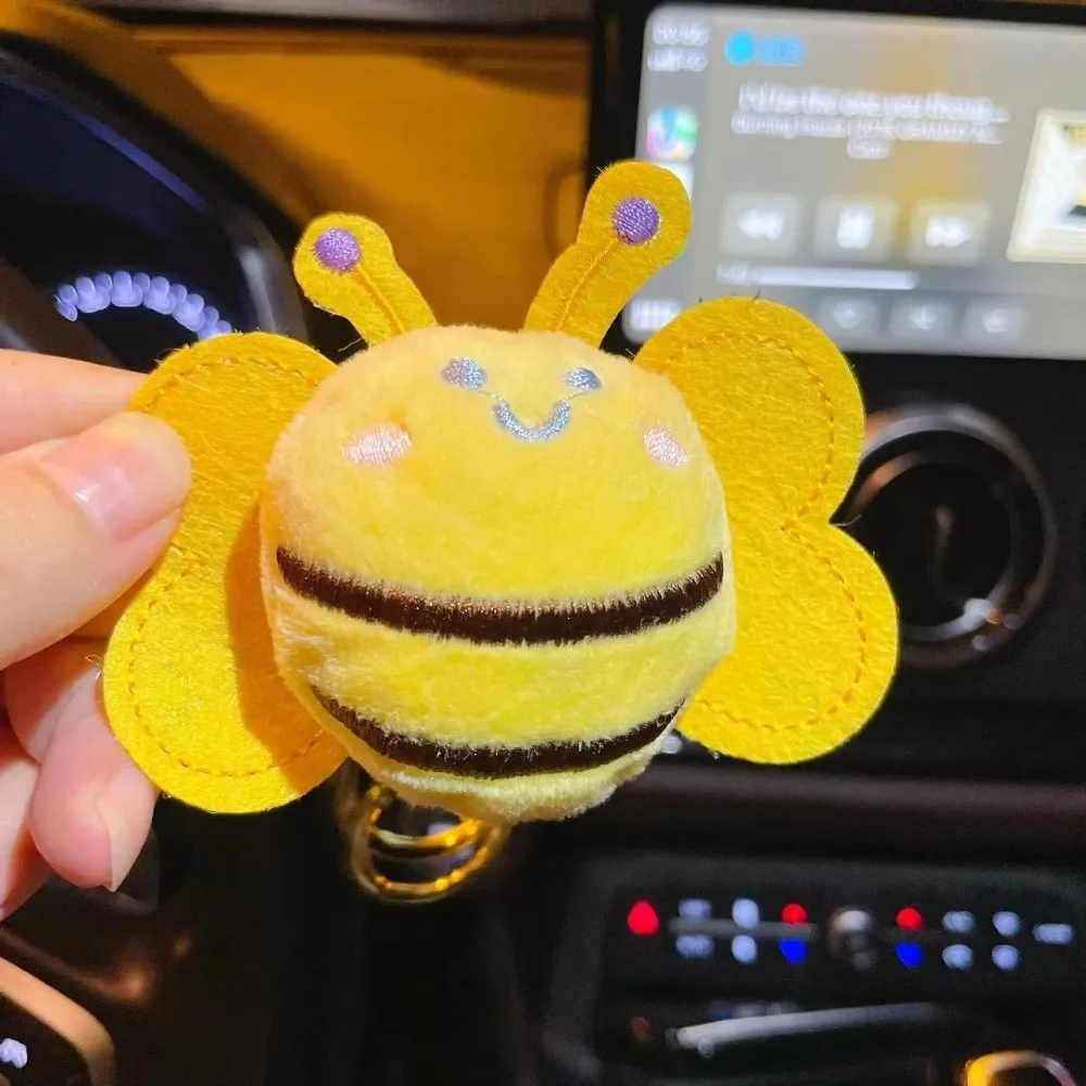 Sweet Bee Design Keychain Sweet 1PC Animal Keychain Cartoon Style Bag Pendant Gift Purpose