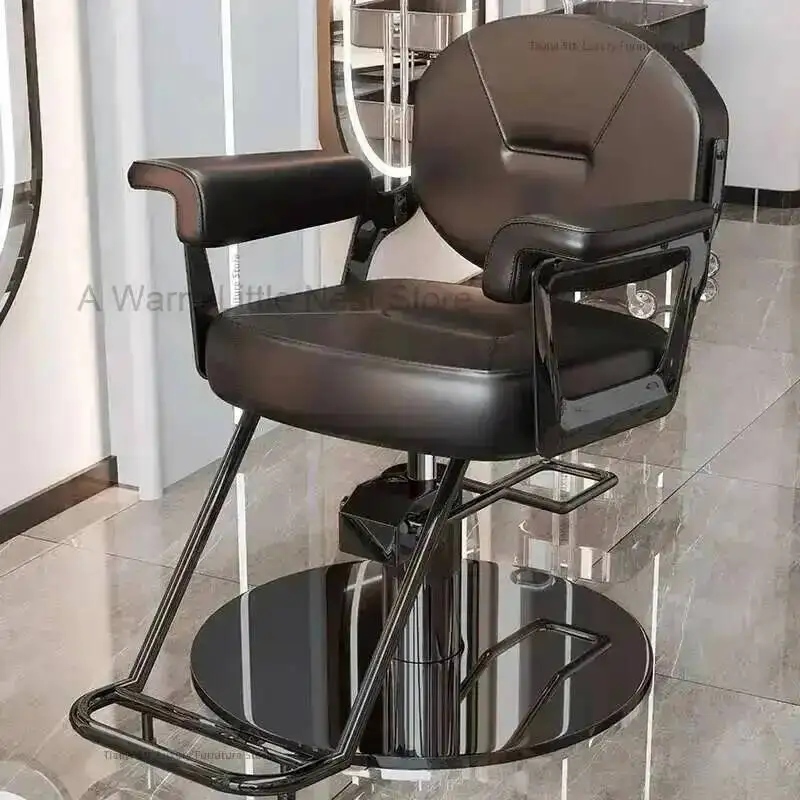 Lift Barbershop Barber Chairs Online Celebrity Hair Salon Specific Simple Barber Chairs Ergonomic Salon Furniture Muebles FYBC