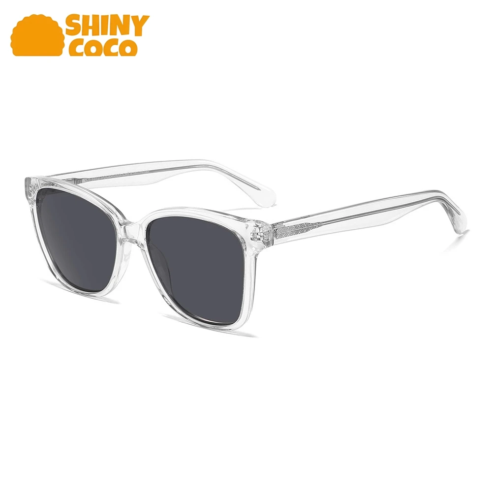 ShinyCoCo Novos óculos de sol europeus e americanos de luxo com proteção UV de sensação sofisticada e luz polarizada para dirigir