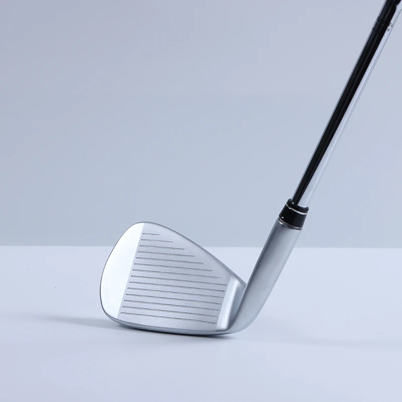 مجموعة حديد لنوادي الجولف ذات الشفرات المزورة مع تصميم مزورة لتعزيز الأداء مجموعة حديد الجولف باللون الفضي والأسود #4
