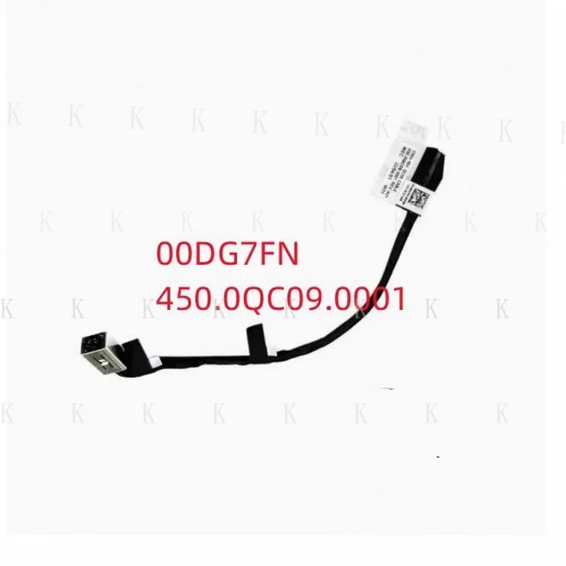 FOR OEM 0DG7FN DC Power Jack Socket Dock Cable For Dell Inspiron 14 Plus 7420 7425