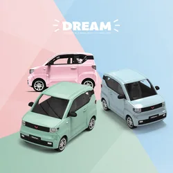 Timemicro 1:64 Dream Series Mi-Ni Wuling Light Alloy Simulation Model Car