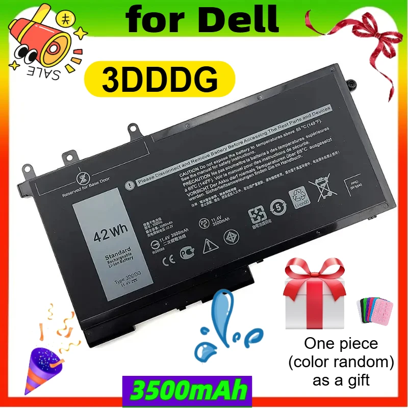 

3DDDG Laptop Battery for Dell Latitude E5280 E5480 E5580 5280 5288 5290 5480 5488 5490 5491 5495 5590 Precision 3520 3530 45N3J