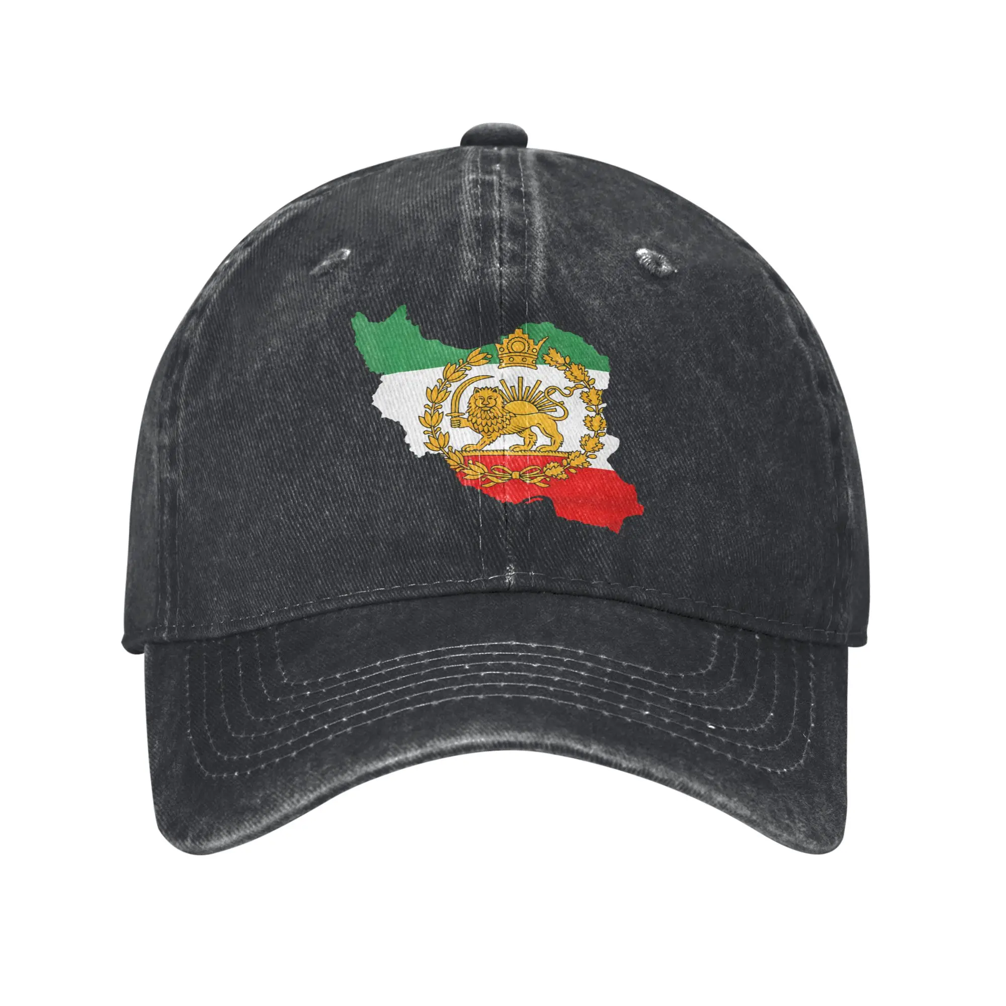 bone-personalizado-com-mapa-da-bandeira-do-ira-e-emblema-de-leao-e-sol-ajustavel-para-homens-e-mulheres-estilo-dad-hat-para-uso-ao-ar-livre-no-verao