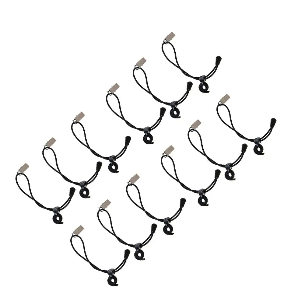 

12 Pcs Background Cloth Clips Elastic Photography Clamps AdjustableBackdrop Holder Drape Support Black Multi Functional