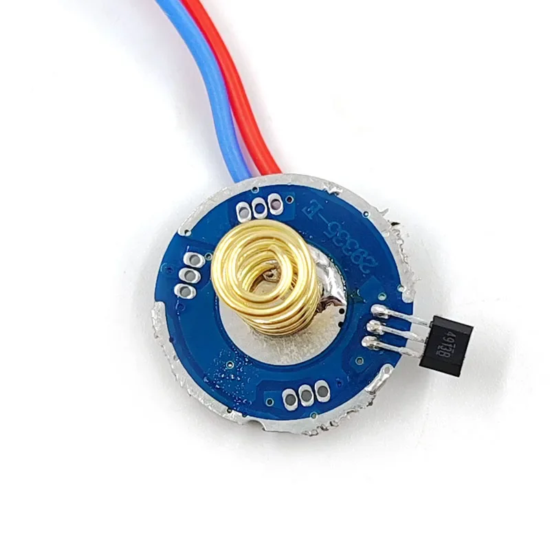 電磁制御LED懐中電灯,1モード,プッシュアップ,q5 r5 u2 l2 xpe,2.7-4.5v,PCB jyl368