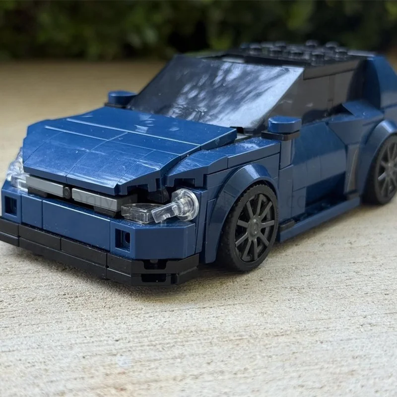 302 قطعة MOC VW Golf GTI City Champions نموذج اللبنات هدية الكريسماس لعبة الهندسة المعمارية تجميع فكرة التعليم الطوب الاطفال #2