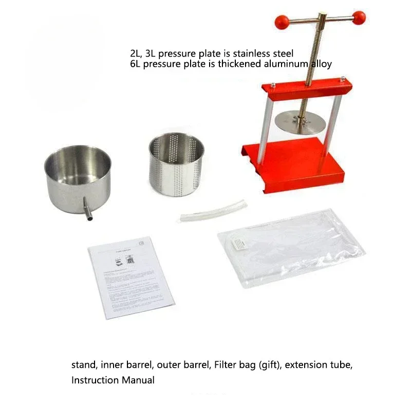 آلة معالجة العسل المصنوعة من الفولاذ المقاوم للصدأ آلة ضغط العسل مبيعات ساخنة #1