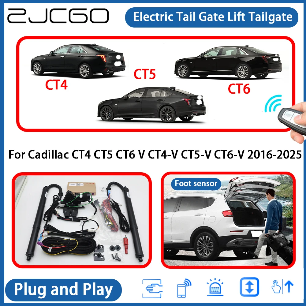 

for Cadillac CT4 CT5 CT6 V CT4-V CT5-V CT6-V 2016-2025 Automatic Powered Tailgate Power Liftgate Electric Tail Gate Lift
