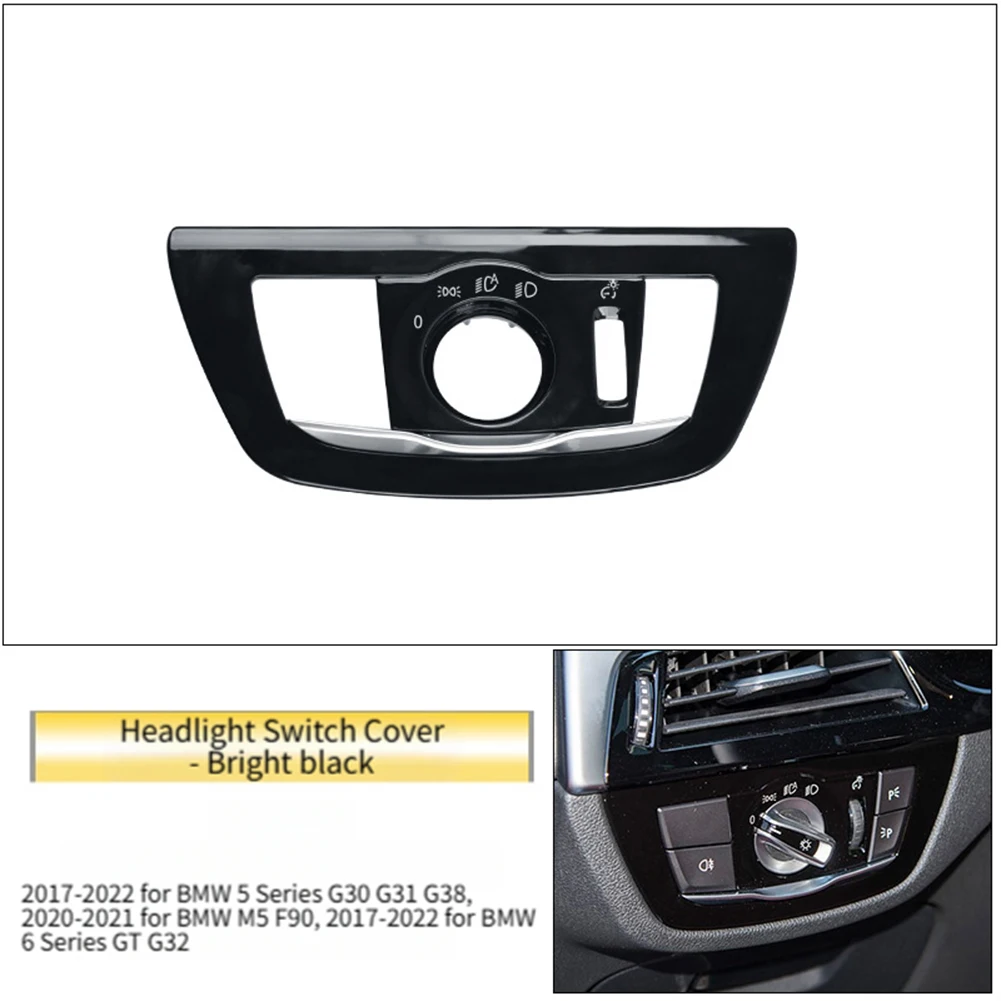

Замена крышки кнопки переключения приборной панели для BMW G30 G31 G38 F90 G32 2017 2022, совместимая часть с левым рулем
