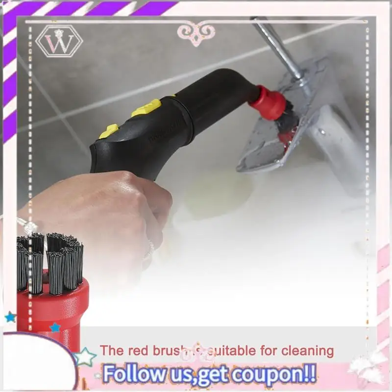 Durable Steam Cleaner Round Brush Power Nozzle Head O Ring Mop Rag For Karcher SC1/SC2/SC3/SC4/SC5 Steam Cleaner Parts