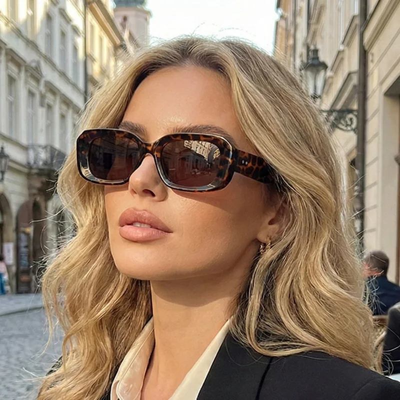 New Retro Y2K Style Small Square Sunglasses Women Sexy Sun Glasses Fashion Colorful Mirror Goggles Men Punk Sports Eyewear