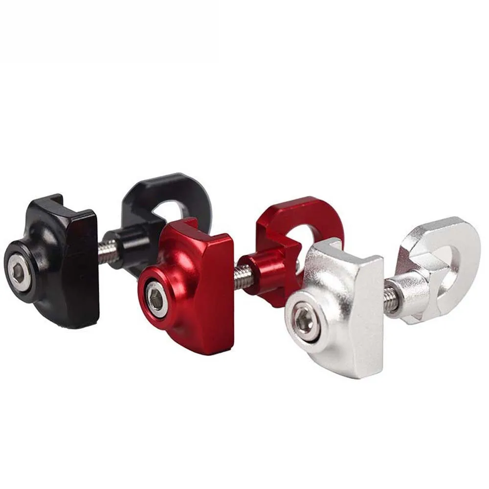 Bicycle Bikes Chain Tugs Adjuster Tensioner Aluminum Alloy BMX Fixie Fastener