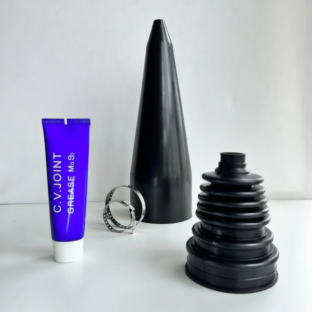 Universal CV Boot Repair Kit For Automotive Axle Dust Shield Rubber Replacement Sleeve Fast Installation Tool Set