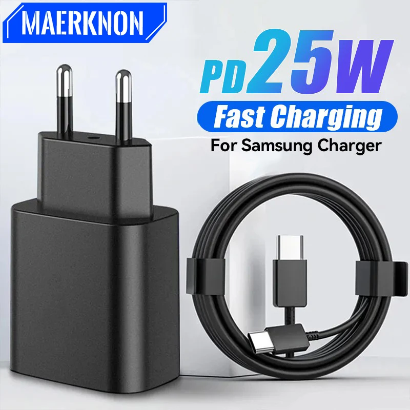 PD 25W USB C Charger Super Fast Charger 3.28 ft Type C Cable Fast Charging for Samsung Galaxy S23 S22 Ultra Note10 Phone Charger