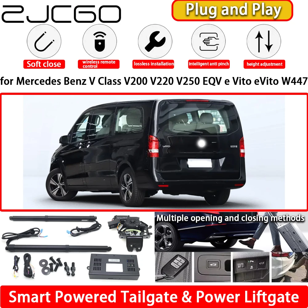 for Mercedes Benz V Class V200 V220 V250 EQV e Vito eVito W447 Automatic Electric Powered Tailgate Power Liftgate Tail Gate Lift