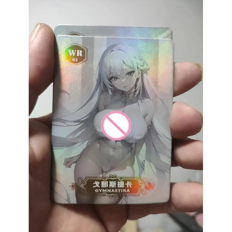 Goddess Story Temple of the Goddess WR card Skadi Urania Anatole Talasa Engraved Toy collection boy Birthday Christmas gift