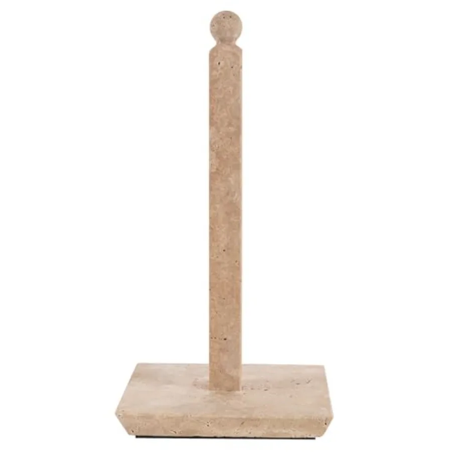

Marble Paper Towel Holder 12.5 Inch Paper Towels Organizer for Kitchen Countertop Storage Stone Freestanding Toilet Paper Roll