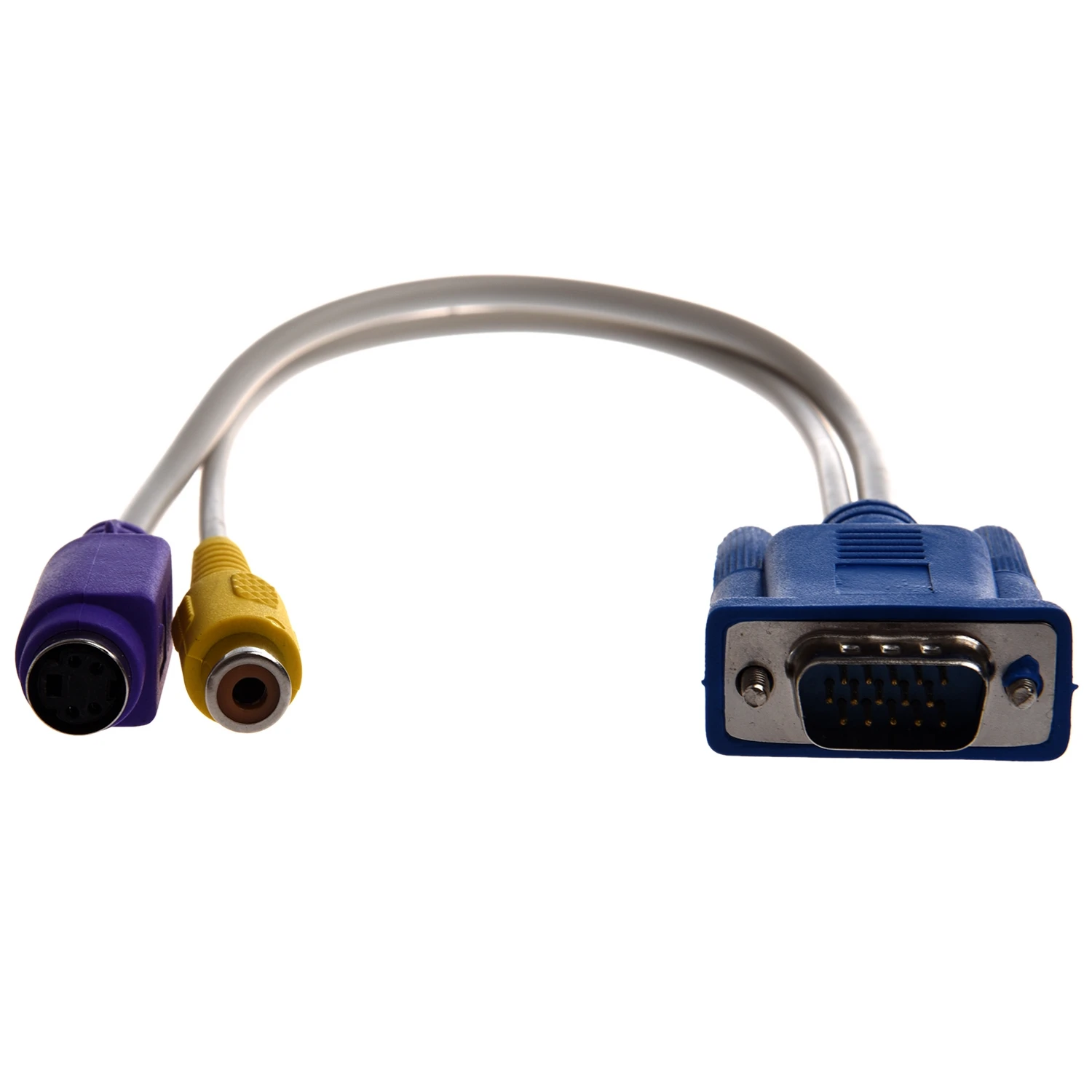 TV-Out VGA to S-Video/RCA Cable Adapter