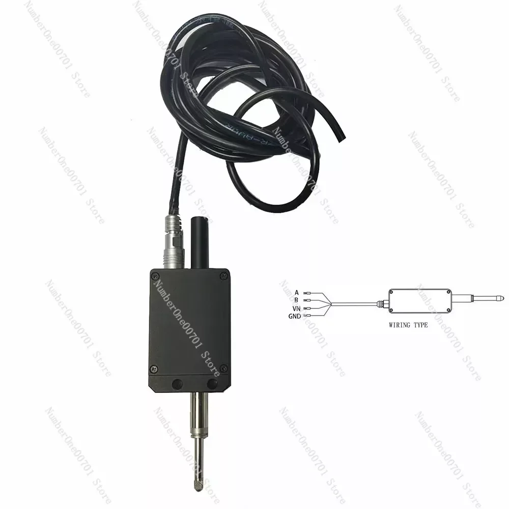 

SYLMOS Digital Linear Gauge Displacement Sensor,measuring range 0-12.5mm,resolution 1um/0.1um,AB/TTL/RS232/RS485 singnal