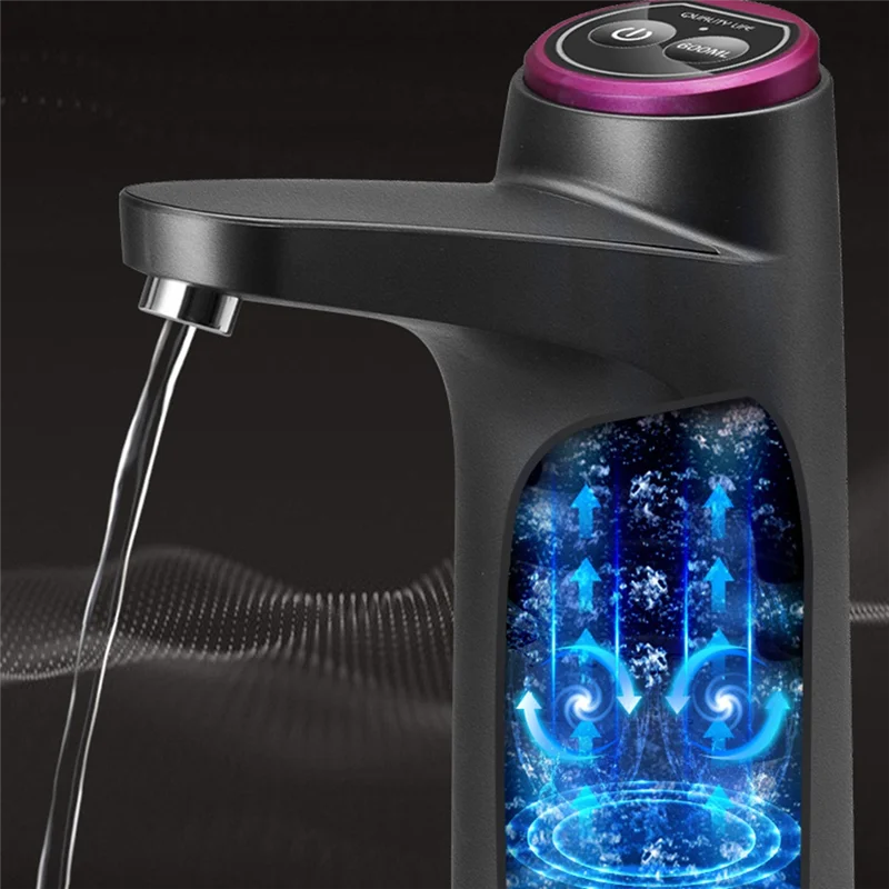 

ABMH-Smart Water Dispenser Electric Water Bottles Pump USB Charge Portable For Kitchen Office Outdoor Drink Dispenser